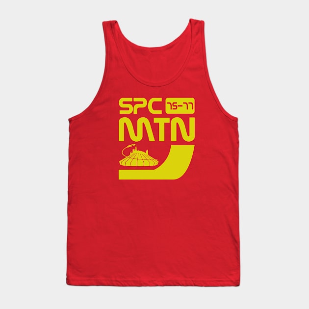 Space Mountain 75-77 Tank Top by PopCultureShirts